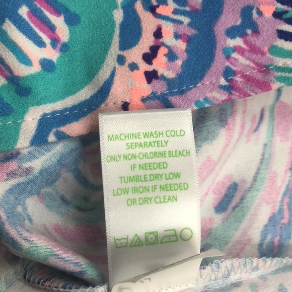 NWT Lilly Pulitzer Donna Romper Happy as a Clam - Picture 6 of 6